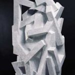 186×93×49cm　白大理石