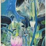 木版リトグラフ (110 x 67cm)