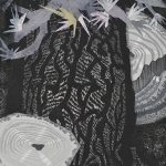 木版・ドライポイント ( 110 x 90cm )