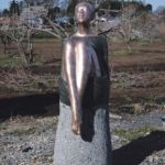 155×45×60cm　ブロンズ、花崗岩