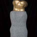 175×50×45cm　ブロンズ、花崗岩