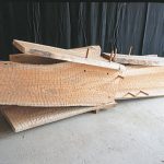 80×260×100cm　欅