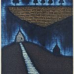 木版リトグラフ ( 100 x 69cm)