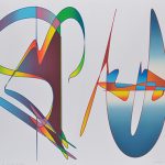 シルクスクリーン ( 90 x 120cm)