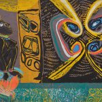 木版 ( 100 x 120cm)