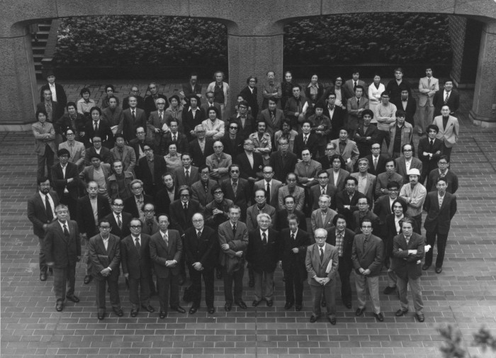 国展　新都美館50回集合写真