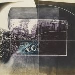 銅版画 (70 x 80cm)