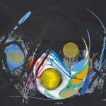 シルクスクリーン (124 x 85cm)