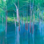 2016　　水の中に立つ木 Ⅰ 130×162cm