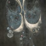 銅版画(60 x 45 cm)