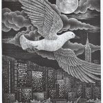 木版 (129 x 105cm)