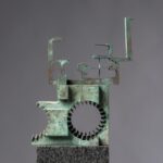 　35×20×15cm　ブロンズ