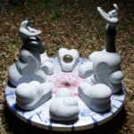  70×80×80cm  御影石