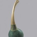 170×90×90cm  クス、漆、顔料