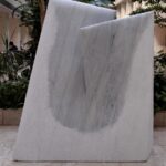 170×157×36cm  白大理石