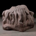 75×90×80cm  赤御影石