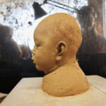 　30×80×30cm　粘土