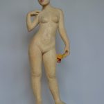 73×33×22cm　檜、ペルリーノロザート