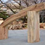 120×205×50cm　樟、金箔