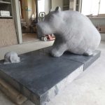 85×160×100cm　石