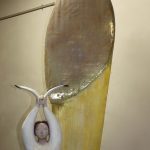 270×149×74cm　木、真鍮、鉛