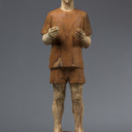 210×62×60cm　チーク、彩色