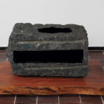 40×70×42cm　黒御影石