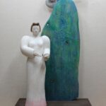 第96回2022 樹下美人 270x150x73.5cm 木