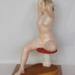 53x35x35㎝ 檜,ペルリーノロザート(大理石)