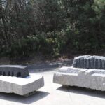 第96回2022 景－遺跡―Ⅰ 90x380x80cm（2パーツ） 花崗岩