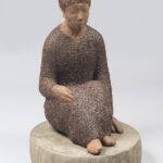 80x50x58㎝  漆,杉 ( 木片,鋸屑,葉 )