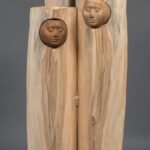 第96回2022 そんざい 182x80x70cm　 木（欅、樟、栃）