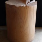 第96回2022 点のかたち 95x72x72cm ケヤキ