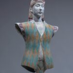 第96回2022 13th century 196x60x60cm セメント，彩色