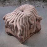 第96回2022 root 75x95x80cm 赤御影石