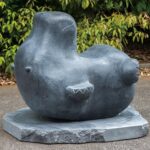  95x120x100cm 黒御影石