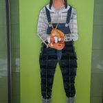 170×50×25cm　テラコッタ、合板