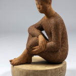 85x50x60 cm  漆、木材、麻布