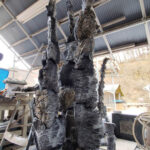 300x120x80 cm  安山岩