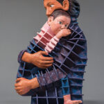 80×45×15cm　テラコッタ、合板