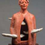 70×52×45cm　テラコッタ  楠