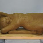 43×96×45cm　粘土