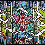 一版多色刷　(50 x 72cm)