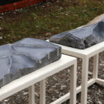 40x200x50 cm　安山岩