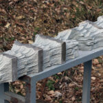 100×100×50cm　玄武岩