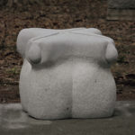 95×95×95㎝　御影石