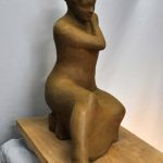 84×50×76cm　粘土