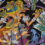 青山はつえ（木版）