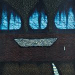 木版・コラグラフ (100 x 69cm)