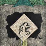 木版・コラグラフ・ステンシル (80.4 x 56cm)